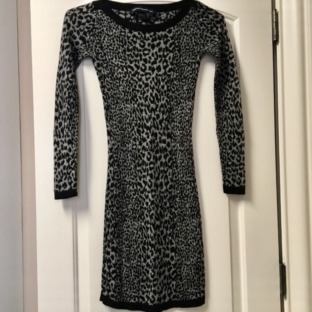 French Connection Bodycon Sweater Dress
